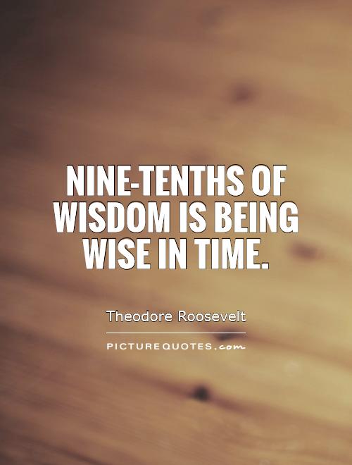 Time's Wisdom